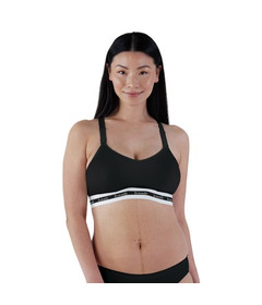 Bravado Designs Original Pumping and Nursing Bra Black