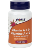 NOW Foods Vitamin A & D 10,000 IU / 400 IU