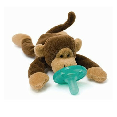 Monkey hot sale with pacifier