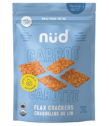 Nud Fud Carrot Flax Crackers