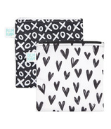 Bumkins Large Reusable Snack Bag XOXO + Hearts