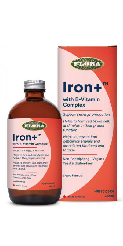 Buy Flora Iron+ Liquid Iron at Well.ca | Free Shipping $35+ in Canada