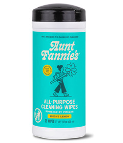 Aunt Fannie's All-Purpose Cleaning Wipes Bright Lemon