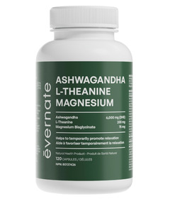 Evernate Stress & Sleep Ashwagandha, L-Theanine & Magnesium