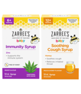 Zarbee's Baby Immunity & Cough Syrup Bundle