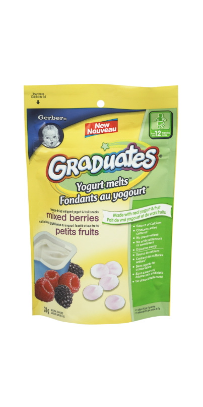 gerber graduates yogurt melts