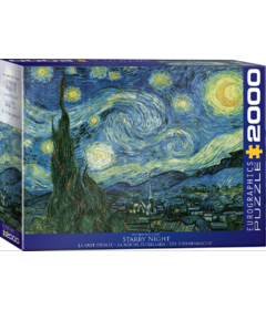 Eurographics 2000 Piece Puzzle Vincent Van Gogh Starry Night