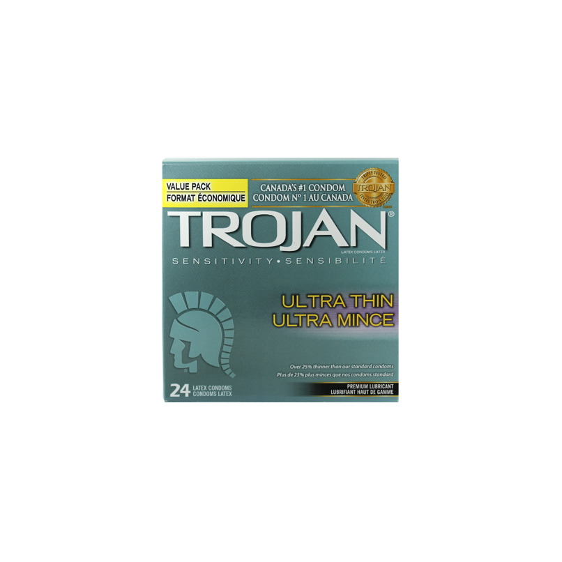 Buy Trojan Ultra Thin Lubricated Condoms at Well.ca