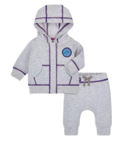 Magnetic Me French Terry Hoddie & Jogger Set Baby Got Tracks