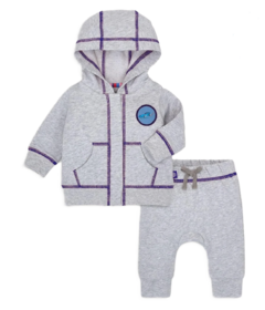 Magnetic Me French Terry Hoddie & Jogger Set Baby Got Tracks