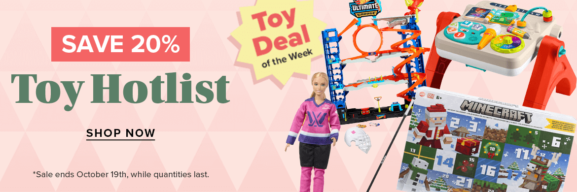 Save 20% on Toy Hotlist