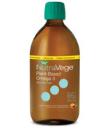 NutraVege Plant-Based Omega-3 Extra Strength Cranberry Orange