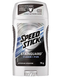 Antisudorifique/déodorant en bâton Speed Stick Stainguard Clean pour hommes