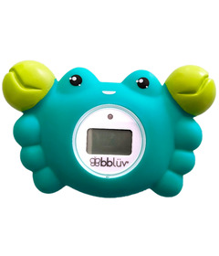 bbluv Krab 3-in-1 Baby Bath Thermometer Aqua