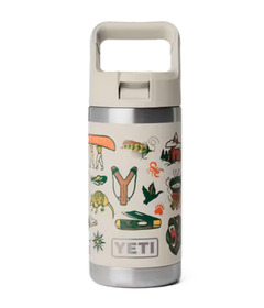YETI Rambler Jr Kids Bottle Cape Taupe Summer Camp