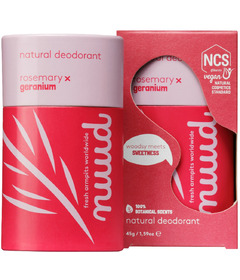 Nuud Microsilver Deodorant Stick Rosemary & Geranium
