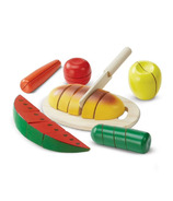 Melissa & Doug Cut & Slice Wooden Play Food