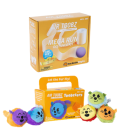 Fat Brain Toys Air Toobz Mega Run and Toobzters Bundle