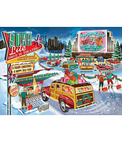 Cobble Hill Holiday Drive In Jigsaw Puzzle