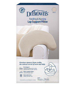 Dr. Brown's Feeding & Nursing Lap Support Pillow Light Grey
