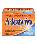 Motrin Tablets Regular Strength 