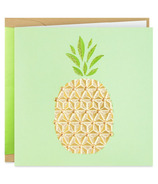Hallmark Signature Blank Card Pineapple