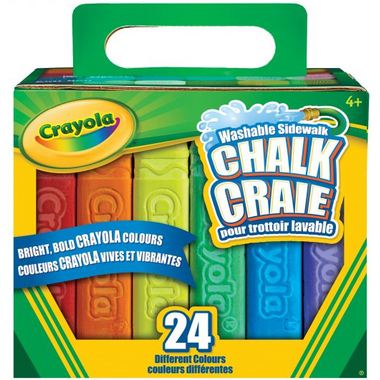 Crayola Washable Sidewalk Chalk Crayola Washable Sidewalk Chalk
