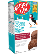 Enjoy Life Holiday Soft Baked Cookies Peppermint Chocolate Bark