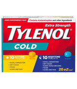 Tylenol Comprimés FaciliT Rhume Extra Fort Jour + Nuit