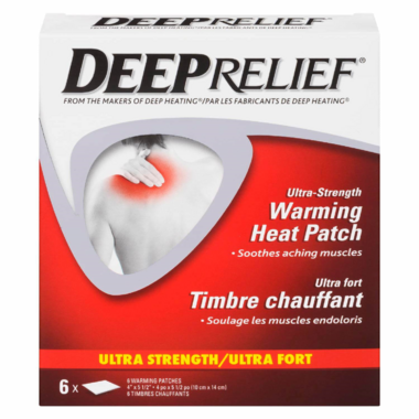 Deep Relief Ultra-Strength Warming Heat Patch Deep Relief Ultra-Strength Warming Heat Patch