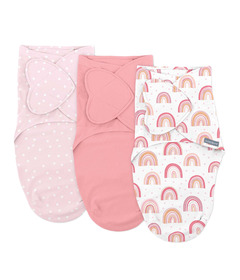 SwaddleMe Monogram Collection Stage1 Rainbow
