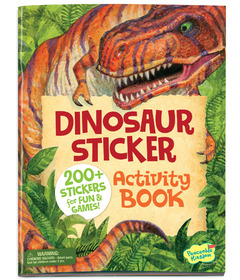 Peaceable Kingdom Dinosaurs Stickery Activity Book