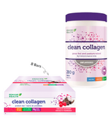 Genuine Health Clean Collagen Chocolate Raspberry Bundle