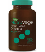 NutraVege Plant-Based Omega-3 Veggie Gels