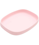 Bumkins plateau alimentaire adhérent en silicone rose