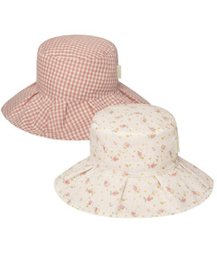 Rockahula Kids Pleated Reversible Sun Hat Tiny Blossom