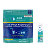 Liquid I.V. Hydration Multiplier Electrolyte Drink Mix Lemon Lime 