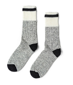 Unified Wool Camp Sock Black