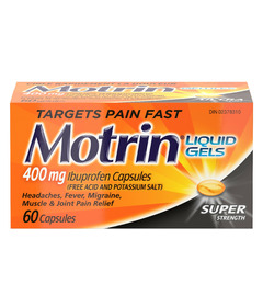 Motrin Gels Liquides Super Strength