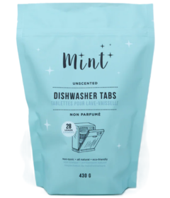 Mint Cleaning Dishwasher Tabs