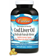 Carlson Norwegian Cod Liver Oil Lightly Lemon Large