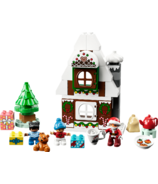 LEGO DUPLO jeu de construction, maison en pain d'épices du Père Noël