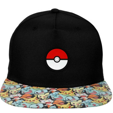 Buy Bioworld Pokemon Pokeball Favourite Characters Black Snapback Hat At Well Ca Free Shipping