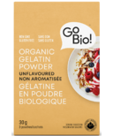 GoBIO! Organic Gelatin Unflavoured Powder
