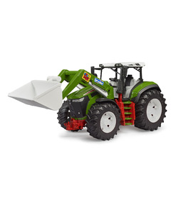 image of Bruder Toys ROADMAX Tractor with Frontloader with sku:308759