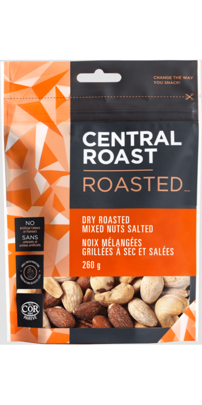 Central Roast Dry Roasted Mixed Nuts Salted