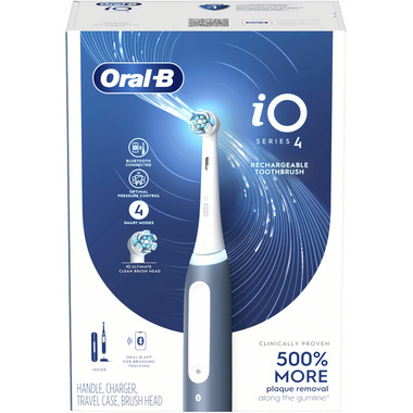 オーラルB アイオー シリーズ4 Oral-B iO SERIES 4 Buy Oral-B iO Series 4 Rechargeable Toothbrush Ocean Blue at