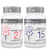 Nova Probiotics feminine et paquet immunité quotidienne