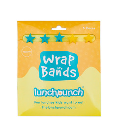 Lunch Punch Silicone Wrap Bands Yellow