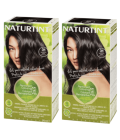Naturtint 3N Ensemble de 2 colorants pour cheveux brun châtain foncé